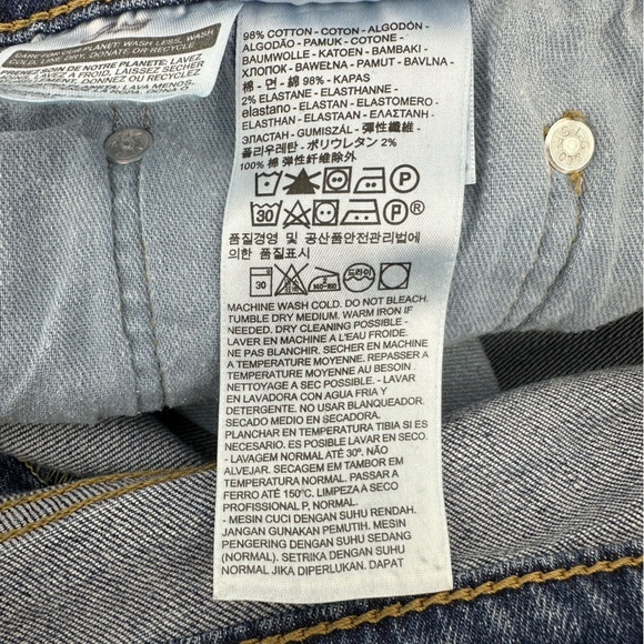 Levi’s 505 Straight Leg Jeans W32 L32 Men's Stretch Denim - Picture 7 of 13